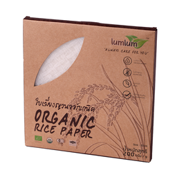 Lumlum Organic Rice Paper 22 cm